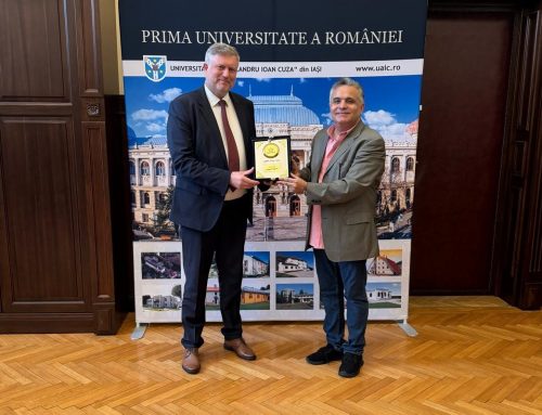 Președintele Universității Suez a vizitat UAIC